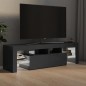 vidaXL TV-Schrank mit LED-Beleuchtung Hochglanz-Grau 140x36,5x40 cm vidaXL TV-Schrank mit LED-Beleuchtung Hochglanz-Grau 140x36,5x40 cm