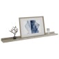 vidaXL Wandregale 2 Stk. Betongrau 80x9x3 cm vidaXL Wandregale 2 Stk. Betongrau 80x9x3 cm