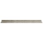 vidaXL Wandregale 2 Stk. Betongrau 80x9x3 cm vidaXL Wandregale 2 Stk. Betongrau 80x9x3 cm