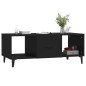 vidaXL Couchtisch Schwarz 102x50x40 cm Holzwerkstoff vidaXL Couchtisch Schwarz 102x50x40 cm Holzwerkstoff