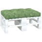 vidaXL Palettenkissen Blattmuster 120x80x12 cm Stoff