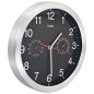 vidaXL Wanduhr mit Quarzwerk, Hygrometer und Thermometer 30 cm Schwarz vidaXL Wanduhr mit Quarzwerk, Hygrometer und Thermometer 30 cm Schwarz
