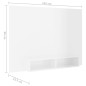 vidaXL TV-Wandschrank Hochglanz-Weiß 135x23,5x90 cm Holzwerkstoff vidaXL TV-Wandschrank Hochglanz-Weiß 135x23,5x90 cm Holzwerkstoff