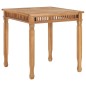 vidaXL Garten-Esstisch 80x80x80 cm Massivholz Teak vidaXL Garten-Esstisch 80x80x80 cm Massivholz Teak