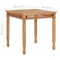 vidaXL Garten-Esstisch 80x80x80 cm Massivholz Teak vidaXL Garten-Esstisch 80x80x80 cm Massivholz Teak