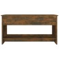 vidaXL Couchtisch Räuchereiche 102x50x52,5 cm Holzwerkstoff vidaXL Couchtisch Räuchereiche 102x50x52,5 cm Holzwerkstoff