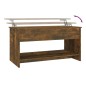 vidaXL Couchtisch Räuchereiche 102x50x52,5 cm Holzwerkstoff vidaXL Couchtisch Räuchereiche 102x50x52,5 cm Holzwerkstoff