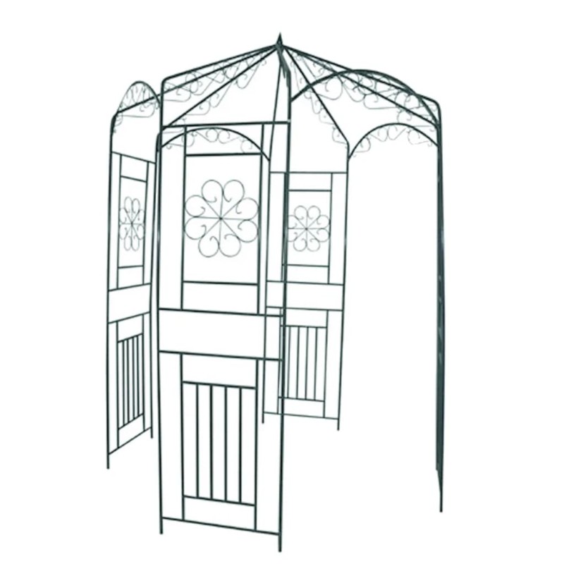 vidaXL Rosenpavillon 250 cm Dunkelgrün vidaXL Rosenpavillon 250 cm Dunkelgrün