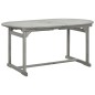vidaXL Garten-Esstisch (160-240)x100x75 cm Massivholz Akazie vidaXL Garten-Esstisch (160-240)x100x75 cm Massivholz Akazie