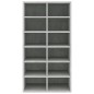 vidaXL Schuhregal Betongrau 54x34x100,5 cm Holzwerkstoff vidaXL Schuhregal Betongrau 54x34x100,5 cm Holzwerkstoff
