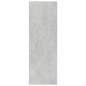 vidaXL Schuhregal Betongrau 54x34x100,5 cm Holzwerkstoff vidaXL Schuhregal Betongrau 54x34x100,5 cm Holzwerkstoff