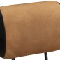 vidaXL Barhocker mit Canvas-Aufdruck 2 Stk. Braun Schwarz Ziegenleder vidaXL Barhocker mit Canvas-Aufdruck 2 Stk. Braun Schwarz Ziegenleder