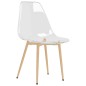 vidaXL Esszimmerstühle 4 Stk. Transparent PET vidaXL Esszimmerstühle 4 Stk. Transparent PET