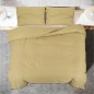 vidaXL Bettwäsche-Set Taupe 135x200 cm Baumwolle vidaXL Bettwäsche-Set Taupe 135x200 cm Baumwolle