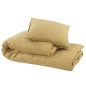 vidaXL Bettwäsche-Set Taupe 135x200 cm Baumwolle vidaXL Bettwäsche-Set Taupe 135x200 cm Baumwolle