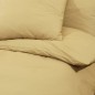 vidaXL Bettwäsche-Set Taupe 135x200 cm Baumwolle vidaXL Bettwäsche-Set Taupe 135x200 cm Baumwolle