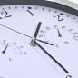 vidaXL Wanduhr mit Quarzwerk, Hygrometer und Thermometer 30 cm Weiß vidaXL Wanduhr mit Quarzwerk, Hygrometer und Thermometer 30 cm Weiß