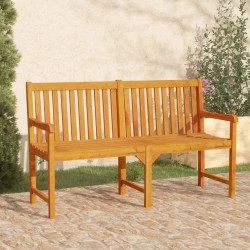 vidaXL Gartenbank 150 cm Massivholz Akazie