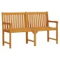 vidaXL Gartenbank 150 cm Massivholz Akazie vidaXL Gartenbank 150 cm Massivholz Akazie