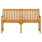 vidaXL Gartenbank 150 cm Massivholz Akazie vidaXL Gartenbank 150 cm Massivholz Akazie