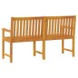 vidaXL Gartenbank 150 cm Massivholz Akazie vidaXL Gartenbank 150 cm Massivholz Akazie