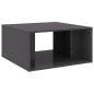 vidaXL Couchtische 4 Stk. Hochglanz-Grau 33x33x33 cm Holzwerkstoff vidaXL Couchtische 4 Stk. Hochglanz-Grau 33x33x33 cm Holzwerkstoff