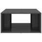 vidaXL Couchtische 4 Stk. Hochglanz-Grau 33x33x33 cm Holzwerkstoff vidaXL Couchtische 4 Stk. Hochglanz-Grau 33x33x33 cm Holzwerkstoff