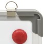 vidaXL Magnetisches Whiteboard Weiß 110x60 cm Stahl vidaXL Magnetisches Whiteboard Weiß 110x60 cm Stahl