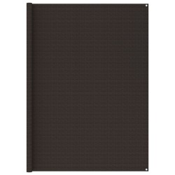 vidaXL Zeltteppich 250x400 cm Braun