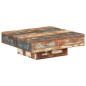 vidaXL Couchtisch 80x80x28 cm Altholz Massiv vidaXL Couchtisch 80x80x28 cm Altholz Massiv