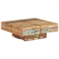 vidaXL Couchtisch 80x80x28 cm Altholz Massiv vidaXL Couchtisch 80x80x28 cm Altholz Massiv