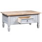 vidaXL Couchtisch Mexiko-Stil Kiefernholz Grau 100x55x44 cm vidaXL Couchtisch Mexiko-Stil Kiefernholz Grau 100x55x44 cm