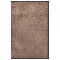 vidaXL Fußmatte Braun 80x120 cm