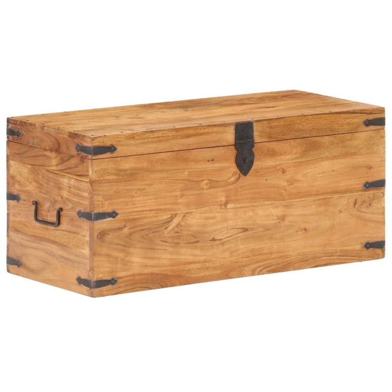 vidaXL Truhe 90x40x40 cm Akazie Massivholz vidaXL Truhe 90x40x40 cm Akazie Massivholz