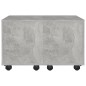 vidaXL Couchtisch Betongrau 60x60x38 cm Holzwerkstoff vidaXL Couchtisch Betongrau 60x60x38 cm Holzwerkstoff