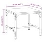 vidaXL Couchtisch Grau Sonoma 50x50x35 cm Holzwerkstoff vidaXL Couchtisch Grau Sonoma 50x50x35 cm Holzwerkstoff