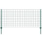 vidaXL Metallzaun Stahl 20 x 1 m Grün vidaXL Metallzaun Stahl 20 x 1 m Grün