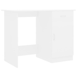 vidaXL Schreibtisch Weiß 100×50×76 cm Holzwerkstoff