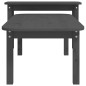 vidaXL 2-tlg. Couchtisch-Set Grau Massivholz Kiefer vidaXL 2-tlg. Couchtisch-Set Grau Massivholz Kiefer