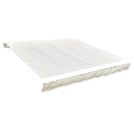 vidaXL Markisenbespannung Canvas Creme 500x300 cm 