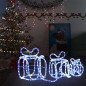 vidaXL Weihnachtsdekoration Geschenkboxen mit 180 LEDs Indoor Outdoor vidaXL Weihnachtsdekoration Geschenkboxen mit 180 LEDs Indoor Outdoor