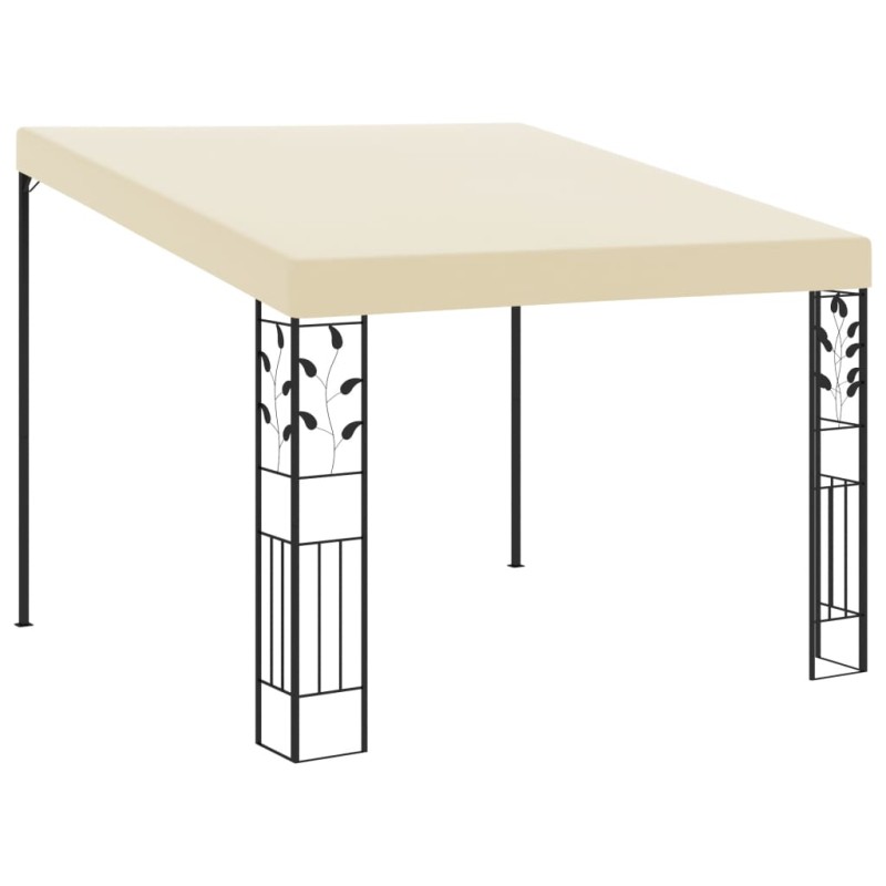 vidaXL Wand-Pavillon 3x3x2,5 m Cremeweiß vidaXL Wand-Pavillon 3x3x2,5 m Cremeweiß