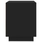vidaXL Nachttisch Schwarz 44x35x45 cm Holzwerkstoff vidaXL Nachttisch Schwarz 44x35x45 cm Holzwerkstoff