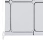 vidaXL Duschrollo 100x240 cm Quadratmuster vidaXL Duschrollo 100x240 cm Quadratmuster