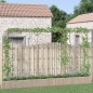 vidaXL Pergola Bambus 385x40x205 cm vidaXL Pergola Bambus 385x40x205 cm