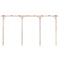 vidaXL Pergola Bambus 385x40x205 cm vidaXL Pergola Bambus 385x40x205 cm