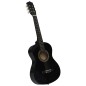 vidaXL Klassikgitarre für Anfänger und Kinder Schwarz 1/2 34" vidaXL Klassikgitarre für Anfänger und Kinder Schwarz 1/2 34"