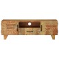 vidaXL TV-Schrank Handgeschnitzt 120x30x40 cm Altholz Massiv vidaXL TV-Schrank Handgeschnitzt 120x30x40 cm Altholz Massiv
