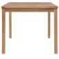 vidaXL Gartentisch 150x90x77 cm Massivholz Teak vidaXL Gartentisch 150x90x77 cm Massivholz Teak