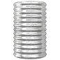 vidaXL Pflanzkübel Pulverbeschichteter Stahl 40x40x68 cm Silber vidaXL Pflanzkübel Pulverbeschichteter Stahl 40x40x68 cm Silber